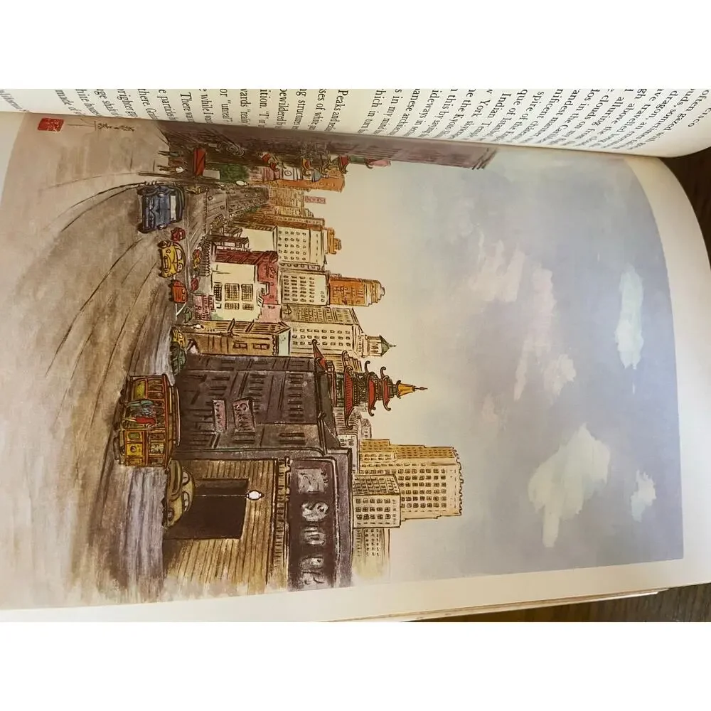 Silent Traveller in San Francisco Chiang Yee 1964 First Edition HC DJ Illustrate